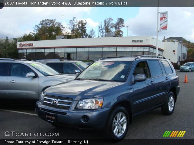 2007 Toyota Highlander Hybrid 4WD in Bluestone Metallic
