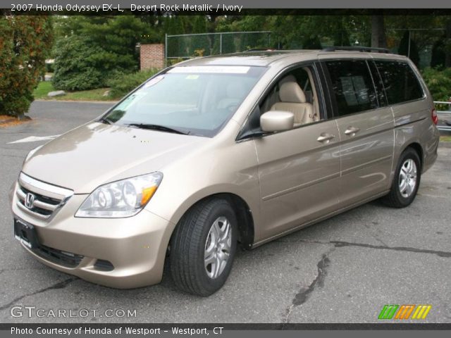 2007 Honda Odyssey EX-L in Desert Rock Metallic