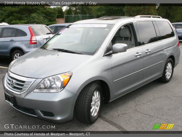 2008 Honda Odyssey EX-L in Slate Green Metallic