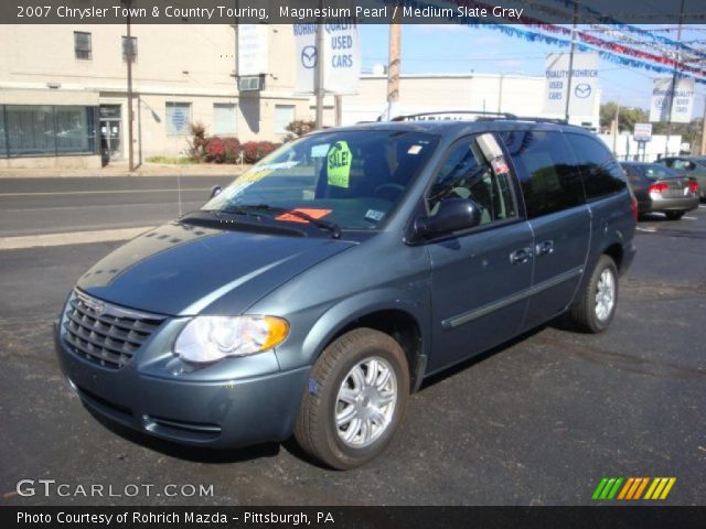 Magnesium Pearl 2007 Chrysler Town Country Touring