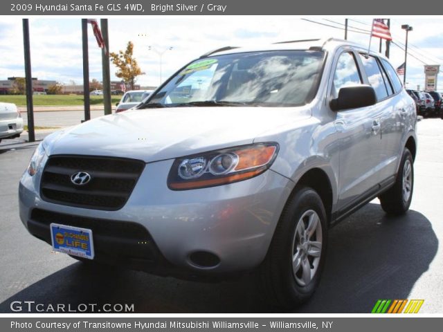 2009 Hyundai Santa Fe GLS 4WD in Bright Silver