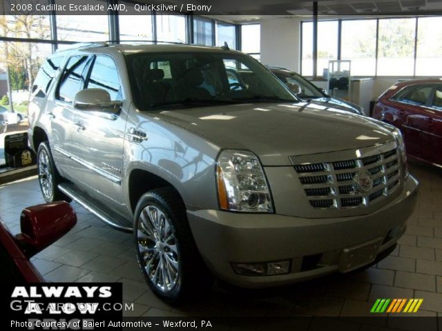 2008 Cadillac Escalade AWD in Quicksilver