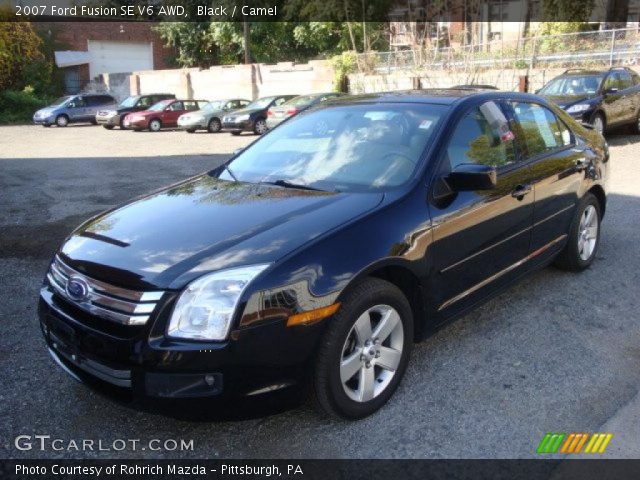 2007 Ford Fusion SE V6 AWD in Black