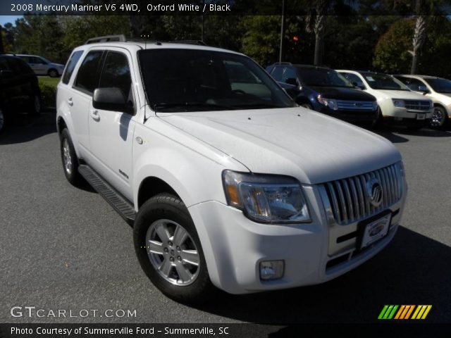 2008 Mercury Mariner V6 4WD in Oxford White