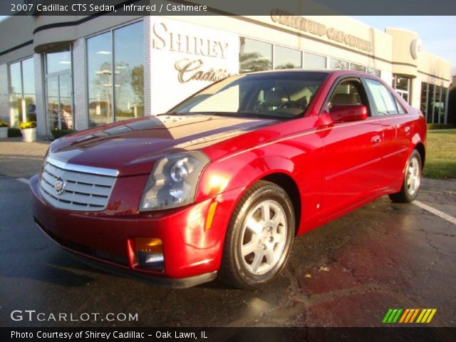 2007 Cadillac CTS Sedan in Infrared