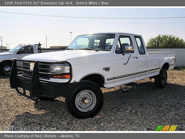 1995 Ford F250 XLT Extended Cab 4x4 in Oxford White