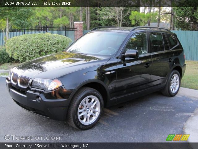 2004 BMW X3 2.5i in Jet Black