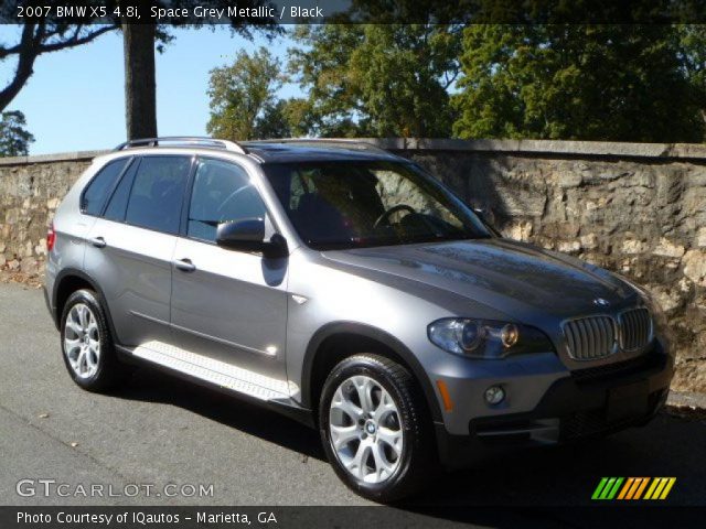 2007 BMW X5 4.8i in Space Grey Metallic