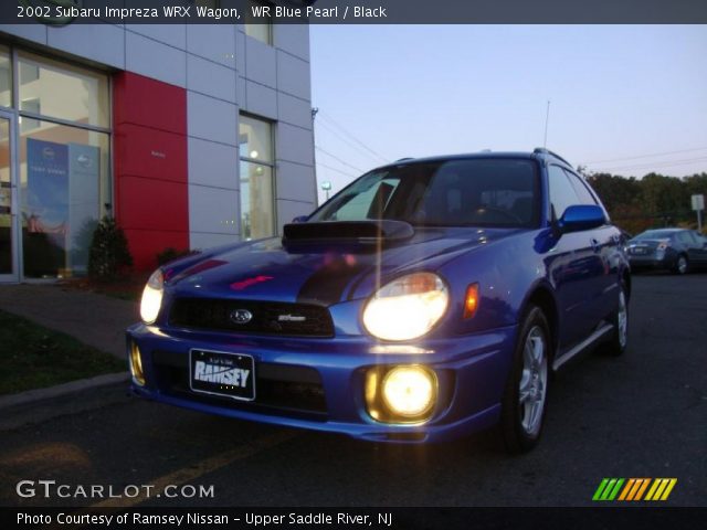 2002 Subaru Impreza WRX Wagon in WR Blue Pearl