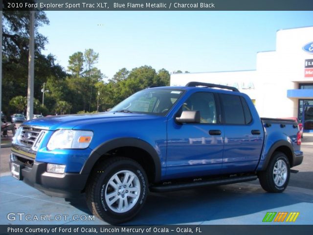 2010 Ford Explorer Sport Trac XLT in Blue Flame Metallic