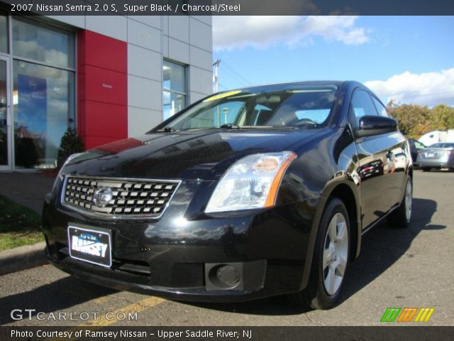 2007 Nissan Sentra 2.0 S in Super Black