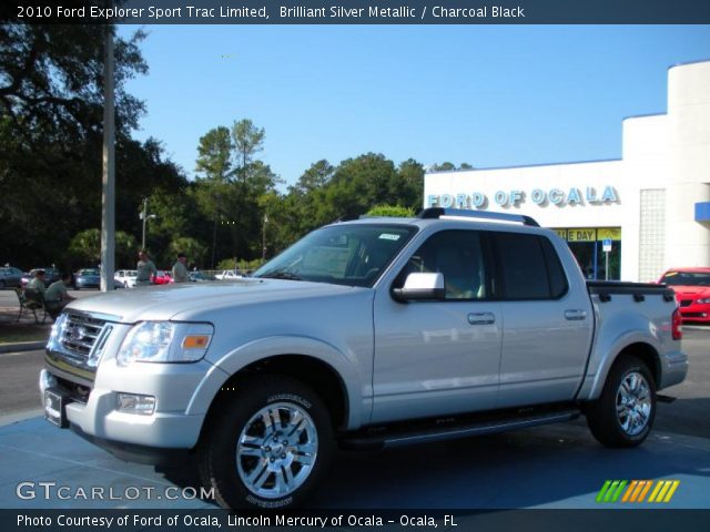 2010 Ford Explorer Sport Trac Limited in Brilliant Silver Metallic