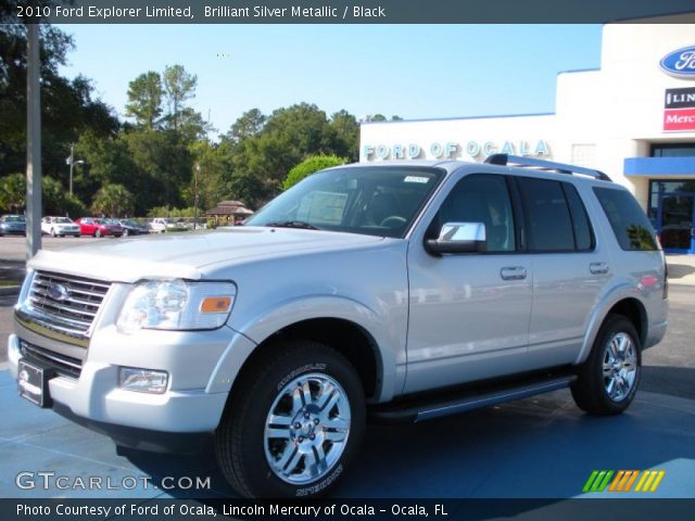 2010 Ford Explorer Limited in Brilliant Silver Metallic
