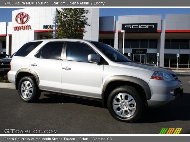 2003 Acura MDX Touring in Starlight Silver Metallic