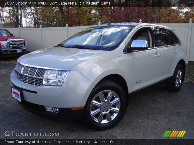 2007 Lincoln MKX AWD in Light Sage Metallic