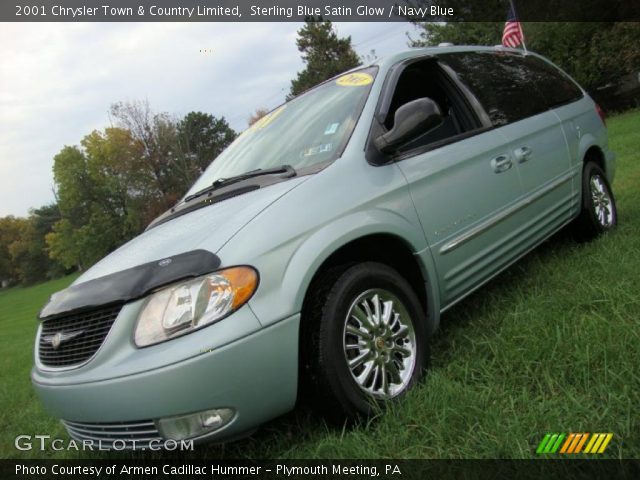 2001 Chrysler Town & Country Limited in Sterling Blue Satin Glow