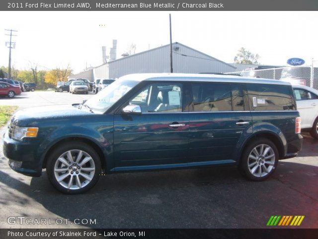 2011 Ford Flex Limited AWD in Mediterranean Blue Metallic