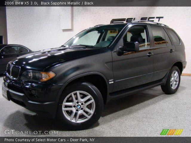 2006 BMW X5 3.0i in Black Sapphire Metallic