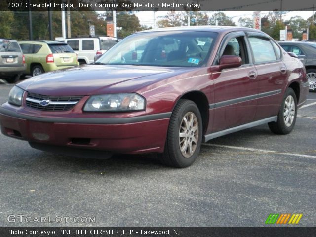 2002 Chevrolet Impala  in Dark Carmine Red Metallic