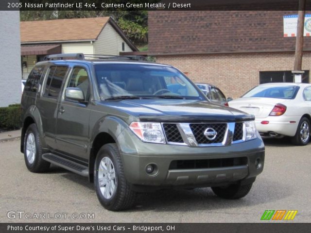 2005 Nissan Pathfinder LE 4x4 in Canteen Green Metallic
