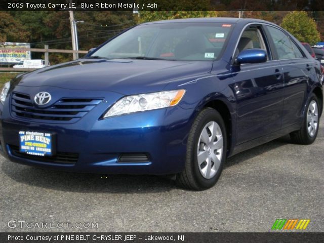 2009 Toyota Camry LE in Blue Ribbon Metallic
