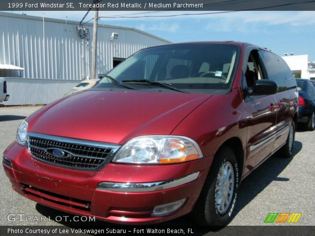 1999 Ford Windstar SE in Toreador Red Metallic