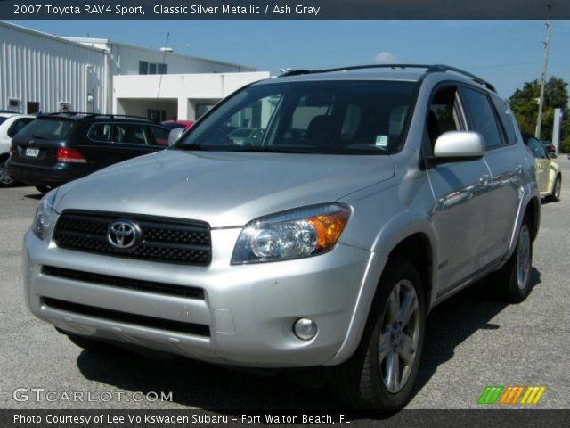 2007 Toyota RAV4 Sport in Classic Silver Metallic