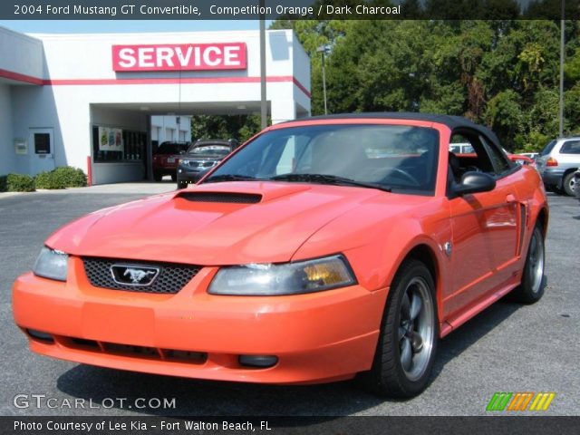 2004 Ford Mustang GT Convertible in Competition Orange