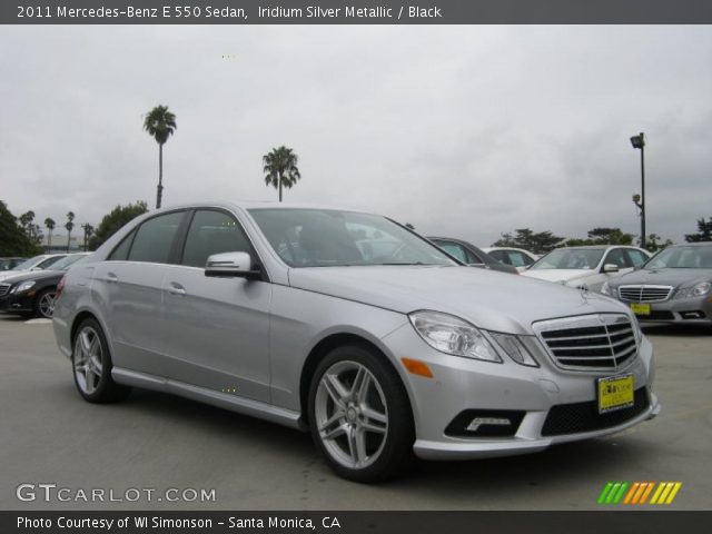 2011 Mercedes-Benz E 550 Sedan in Iridium Silver Metallic