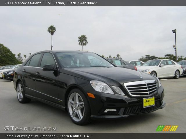 2011 Mercedes-Benz E 350 Sedan in Black