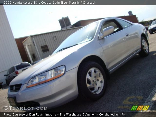 2000 Honda Accord EX-L Coupe in Satin Silver Metallic