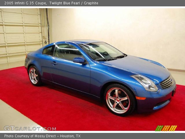 2005 Infiniti G 35 Coupe in Twilight Blue Pearl