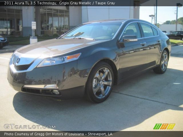 2011 Acura TL 3.5 Technology in Grigio Gray Metallic