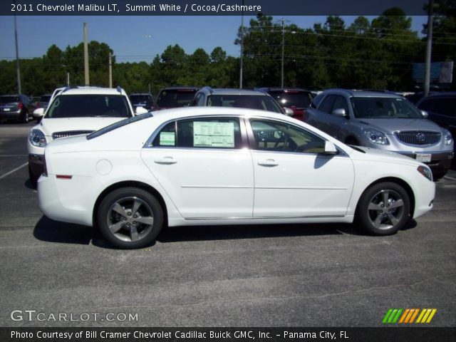 2011 Chevrolet Malibu LT in Summit White
