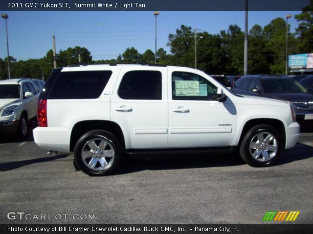 2011 GMC Yukon SLT in Summit White