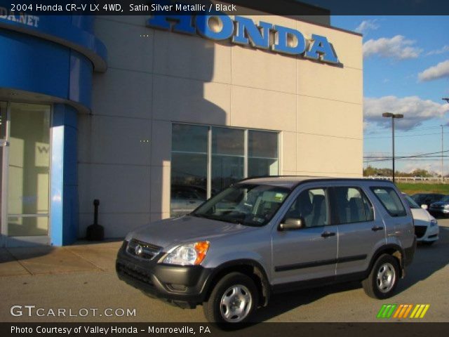 2004 Honda CR-V LX 4WD in Satin Silver Metallic