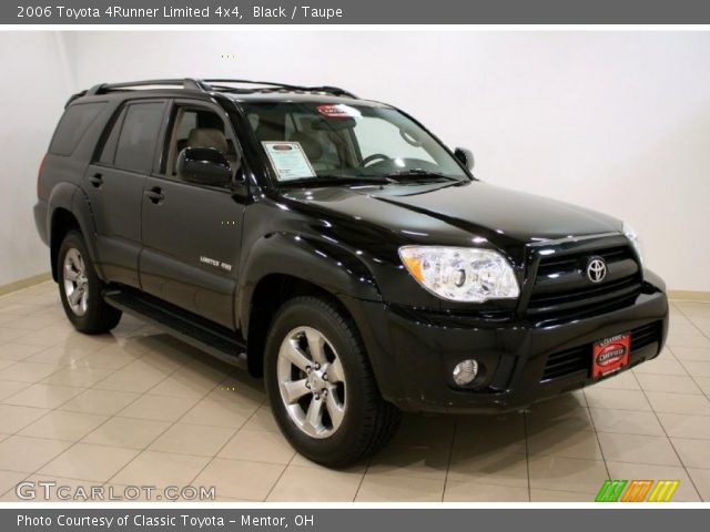 2006 Toyota 4Runner Limited 4x4 in Black