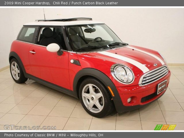 2009 Mini Cooper Hardtop in Chili Red