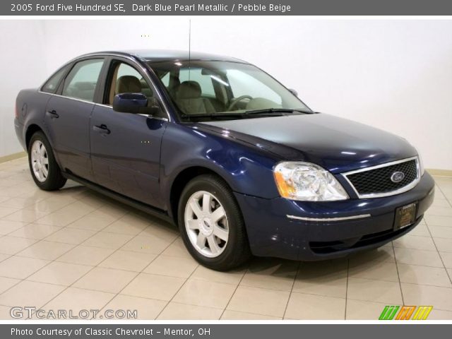 2005 Ford Five Hundred SE in Dark Blue Pearl Metallic