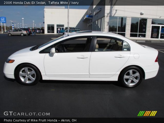 2006 Honda Civic EX Sedan in Taffeta White