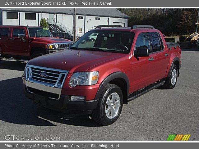 2007 Ford Explorer Sport Trac XLT 4x4 in Red Fire