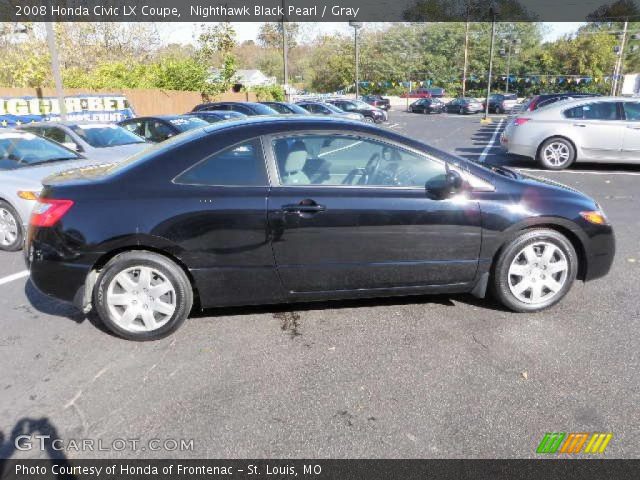 2008 Honda Civic LX Coupe in Nighthawk Black Pearl