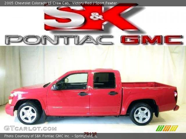 2005 Chevrolet Colorado LS Crew Cab in Victory Red