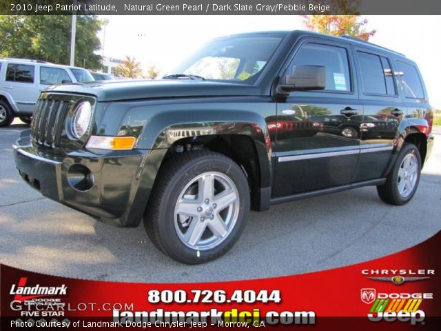 2010 Jeep Patriot Latitude in Natural Green Pearl