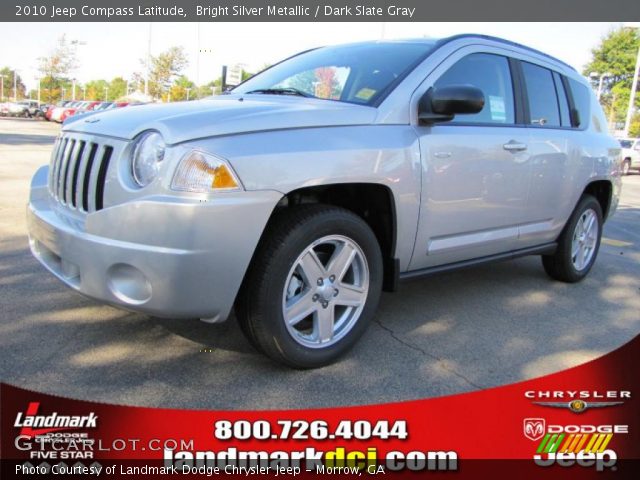 2010 Jeep Compass Latitude in Bright Silver Metallic