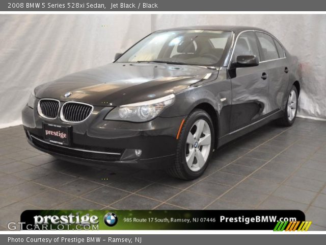 2008 BMW 5 Series 528xi Sedan in Jet Black