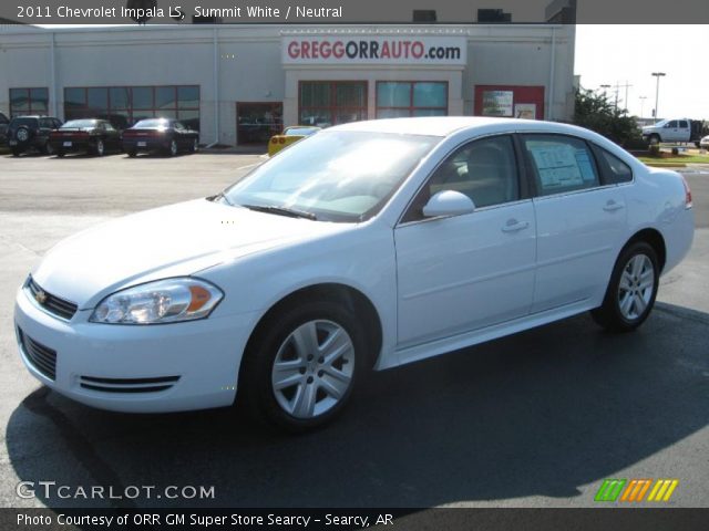2011 Chevrolet Impala LS in Summit White