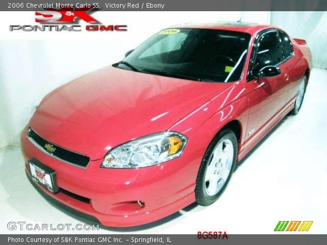 2006 Chevrolet Monte Carlo SS in Victory Red