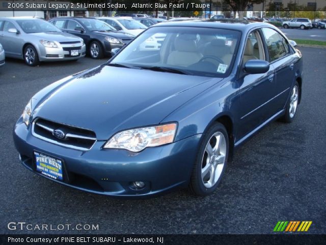 2006 Subaru Legacy 2.5i Limited Sedan in Atlantic Blue Pearl