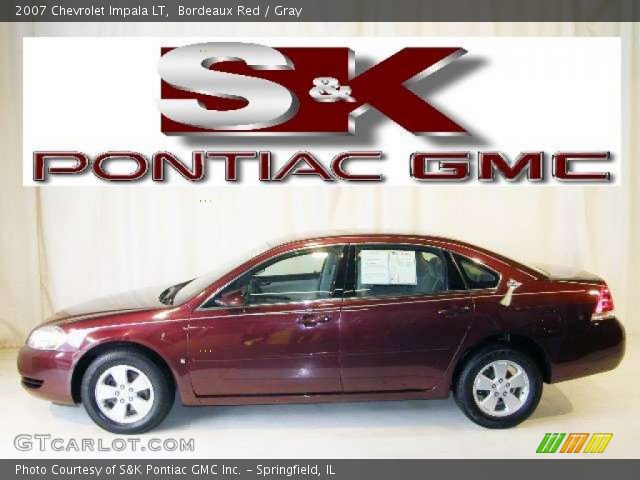 2007 Chevrolet Impala LT in Bordeaux Red